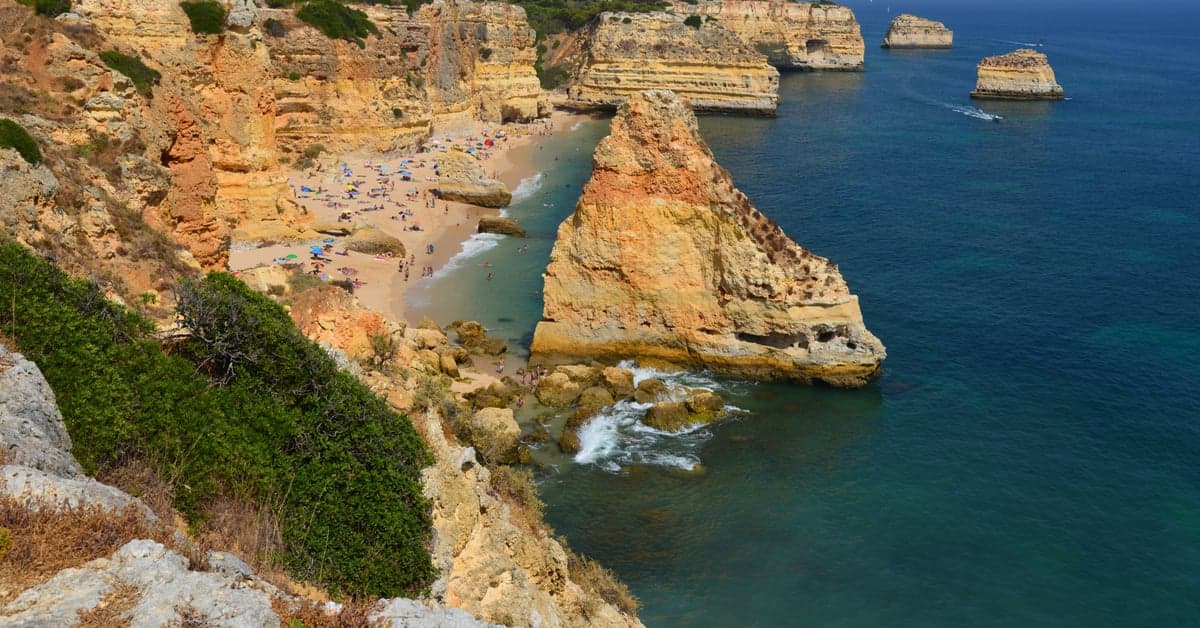 Praia da Marinha, Lagoa, Algarve, Portugal