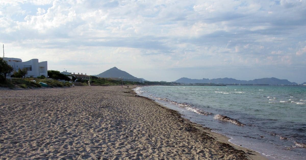Playa de Muro on the Bay of Alcúdia, Mallorca