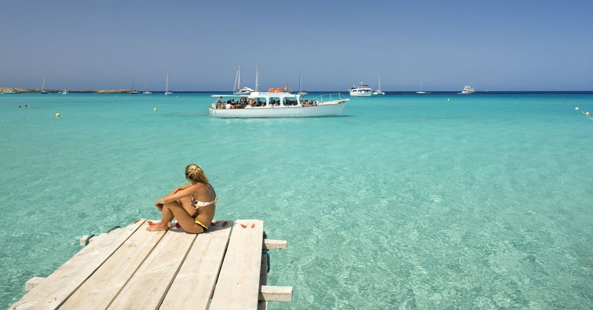 Cable Beach in Western Australia with camels at sunset