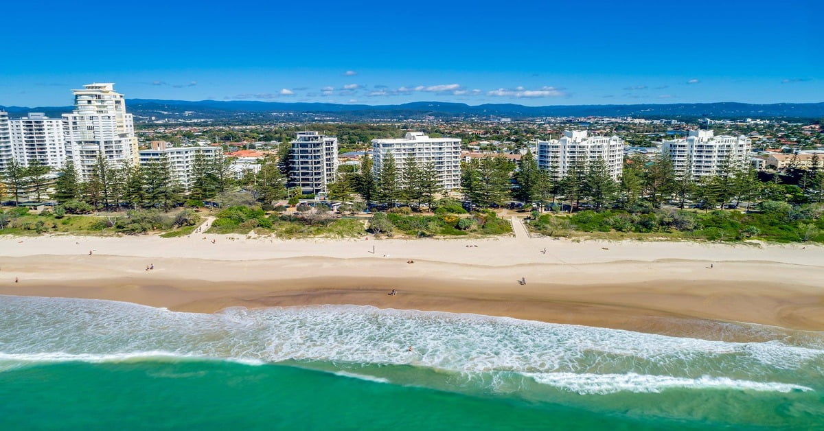 Cottesloe Beach in Perth, Western Australia at sunset