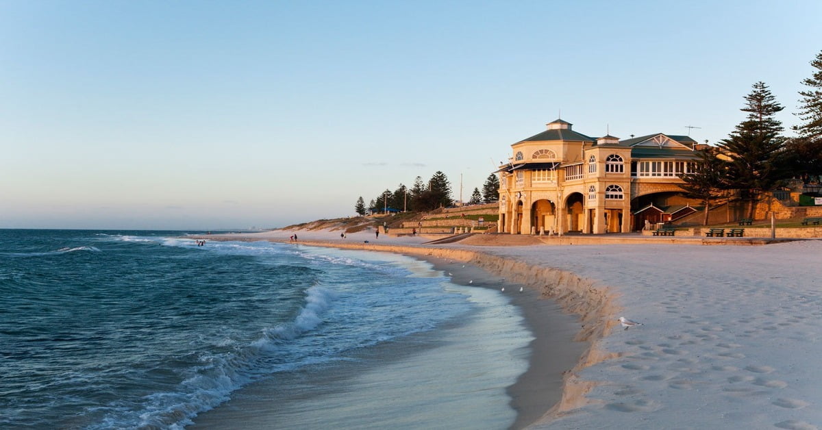 Hyams Beach in New South Wales with brilliantly white sand