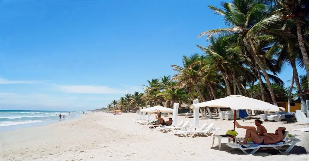 Airlie Beach in Australia with marina and tropical waterfront