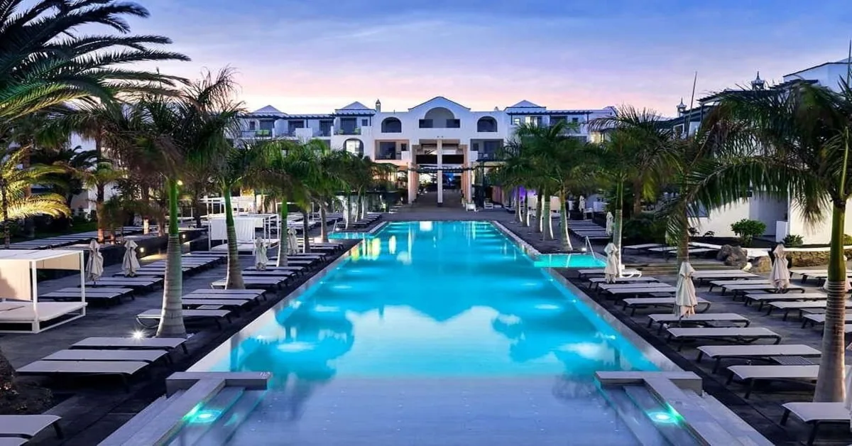 Barcelo Teguise Beach adults-only resort in Lanzarote near Las Cucharas Beach
