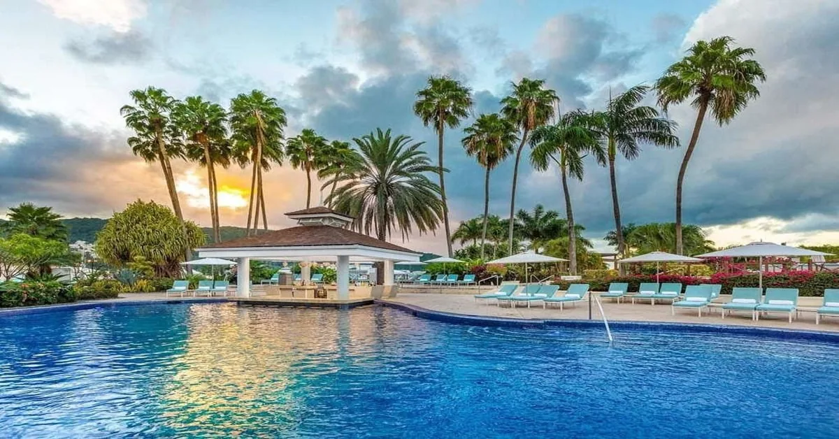 Moon Palace Jamaica all-inclusive resort in Ocho Rios with beachfront pools and water activities for families