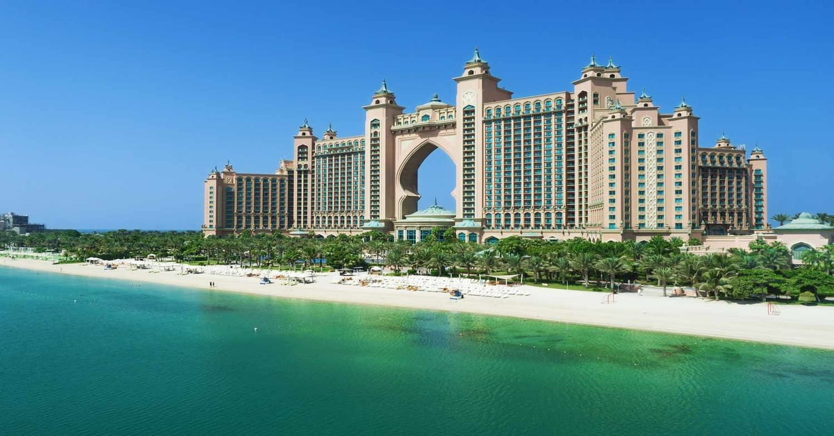 Atlantis The Palm in Dubai, the world's number one beach resort