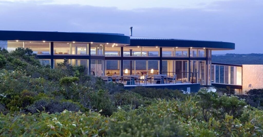 Southern Ocean Lodge on Kangaroo Island with clifftop ocean views
