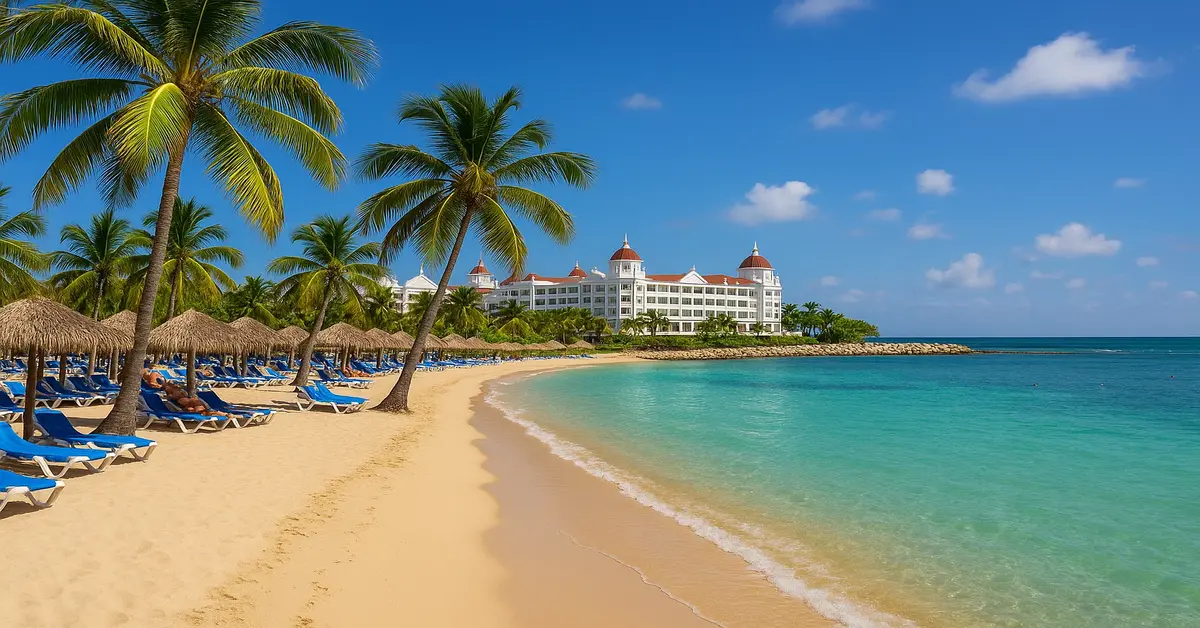 Grand Bahia Principe Jamaica resort beach at Runaway Bay