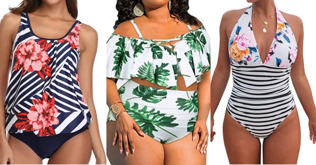 Online shopping for women's swimwear